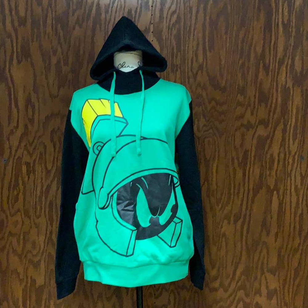 Looney Tunes Marvin the Martian Hoodie - Picture 11 of 13